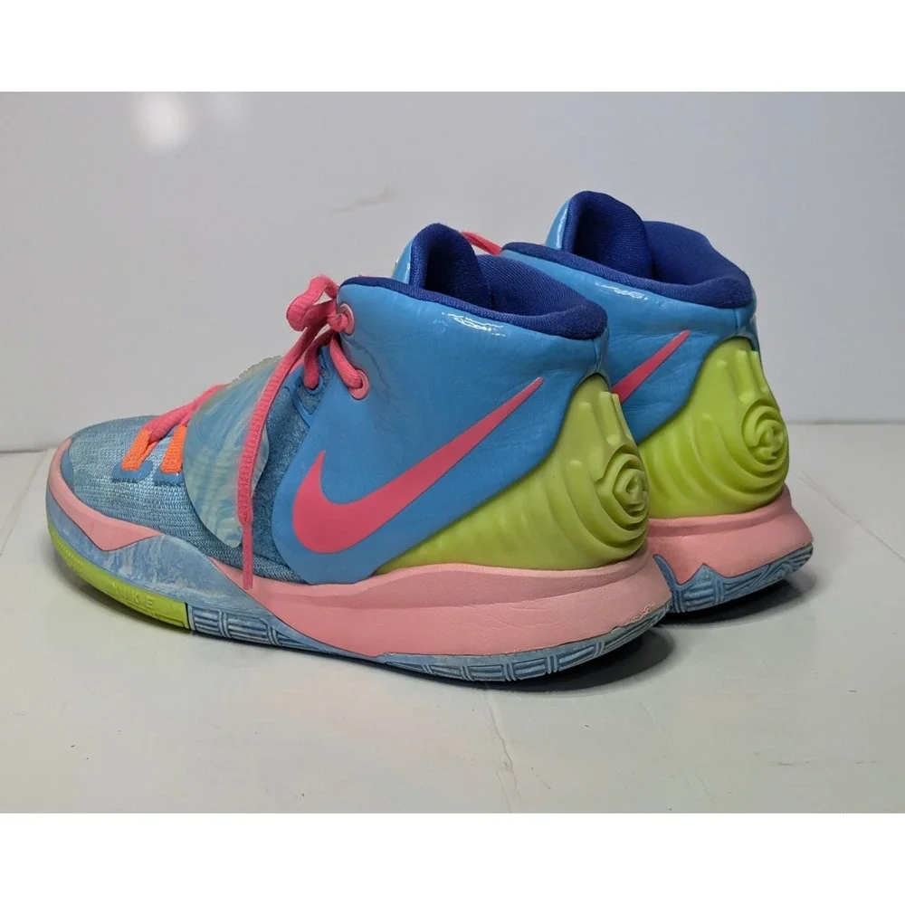 Nike Kyrie 6 Pre-Heat Unite Second To None Blue Pink CZ4686-409 Size 4.5Y Kids